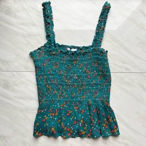 NWOT Floral Tank Top